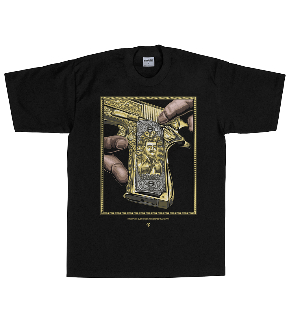 Gold Plated T-Shirt (Black)